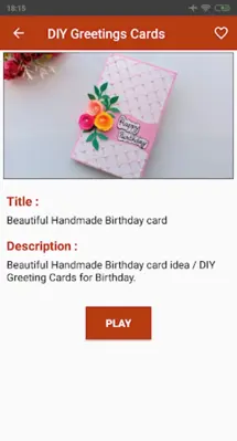 DIY Cards android App screenshot 1